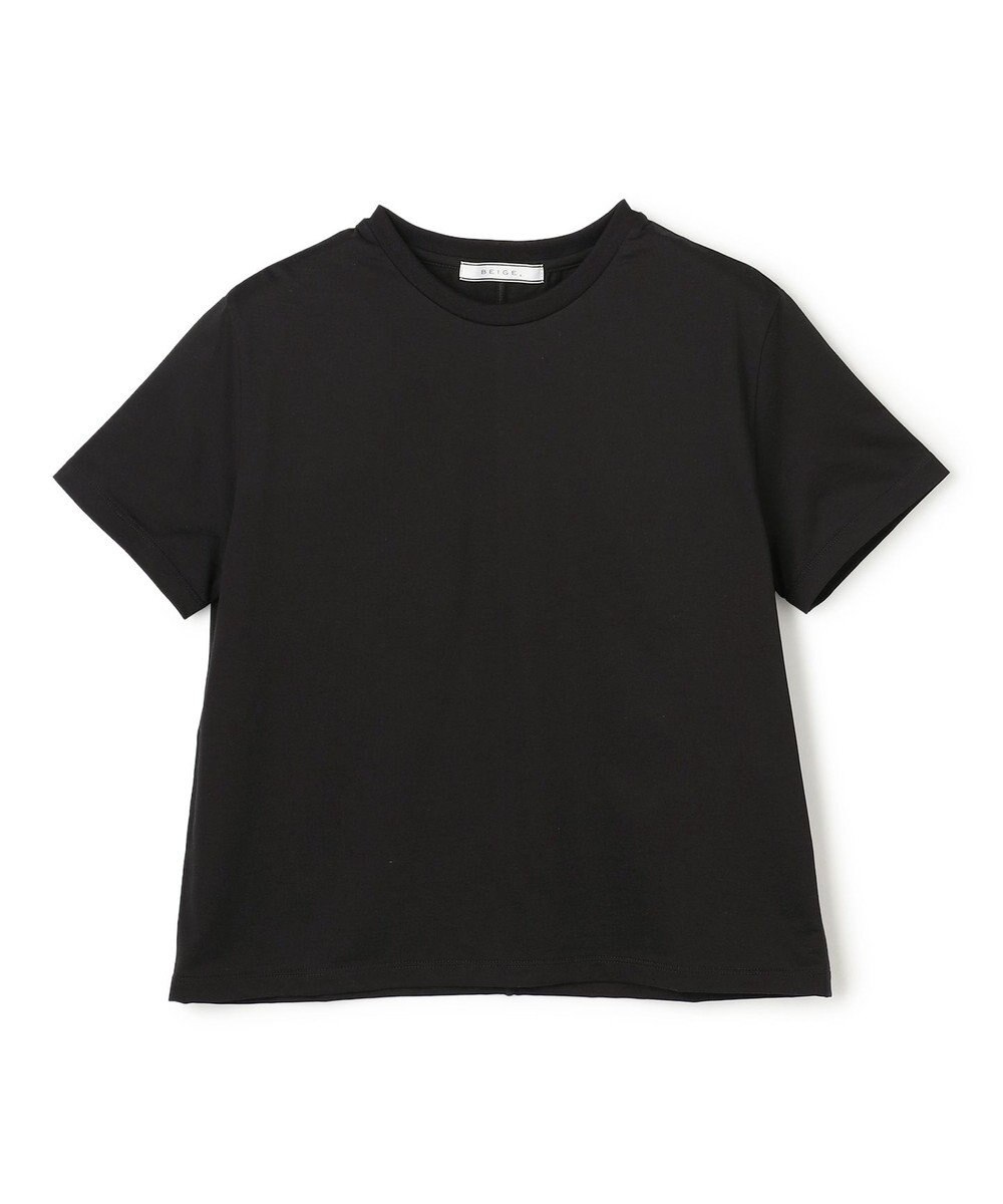 BEIGE， DIOP / スビンコットン クロップドTシャツ 