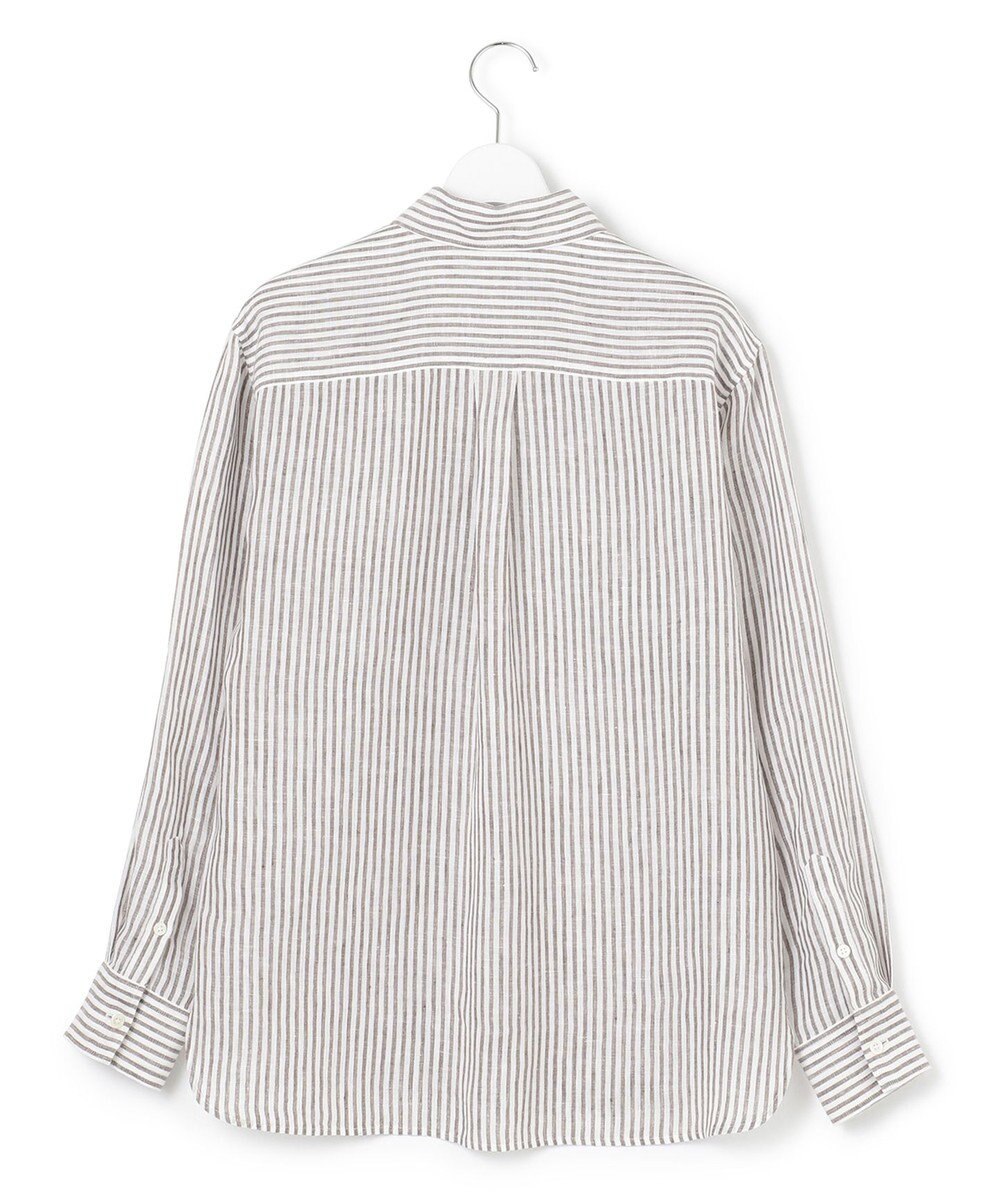 23区 【CLASSY. 9月号掲載/WEB限定カラーあり】LIBECO ベーシック シャツ 