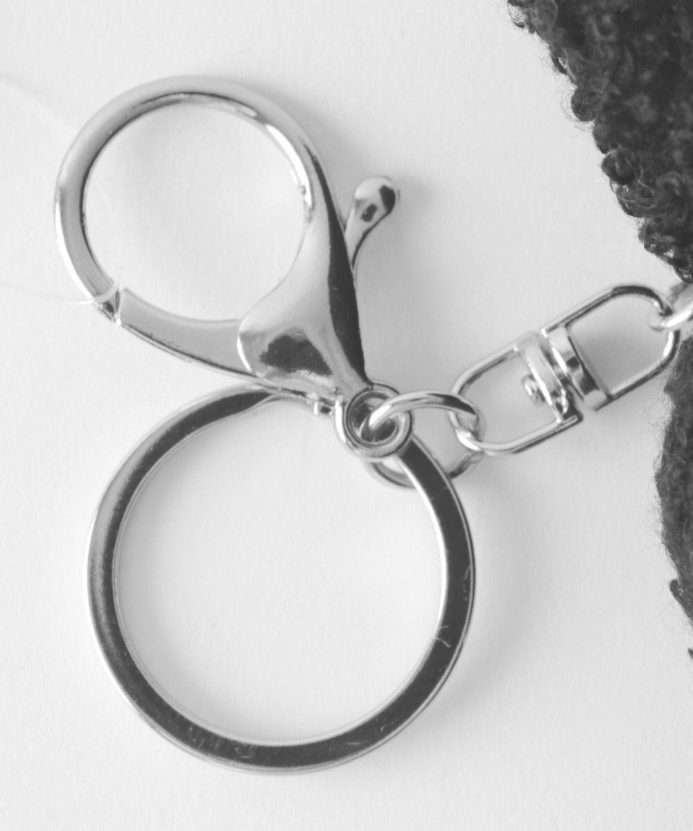 WEGO もこもこファンシーうさぎぬいぐるみキーホルダー 