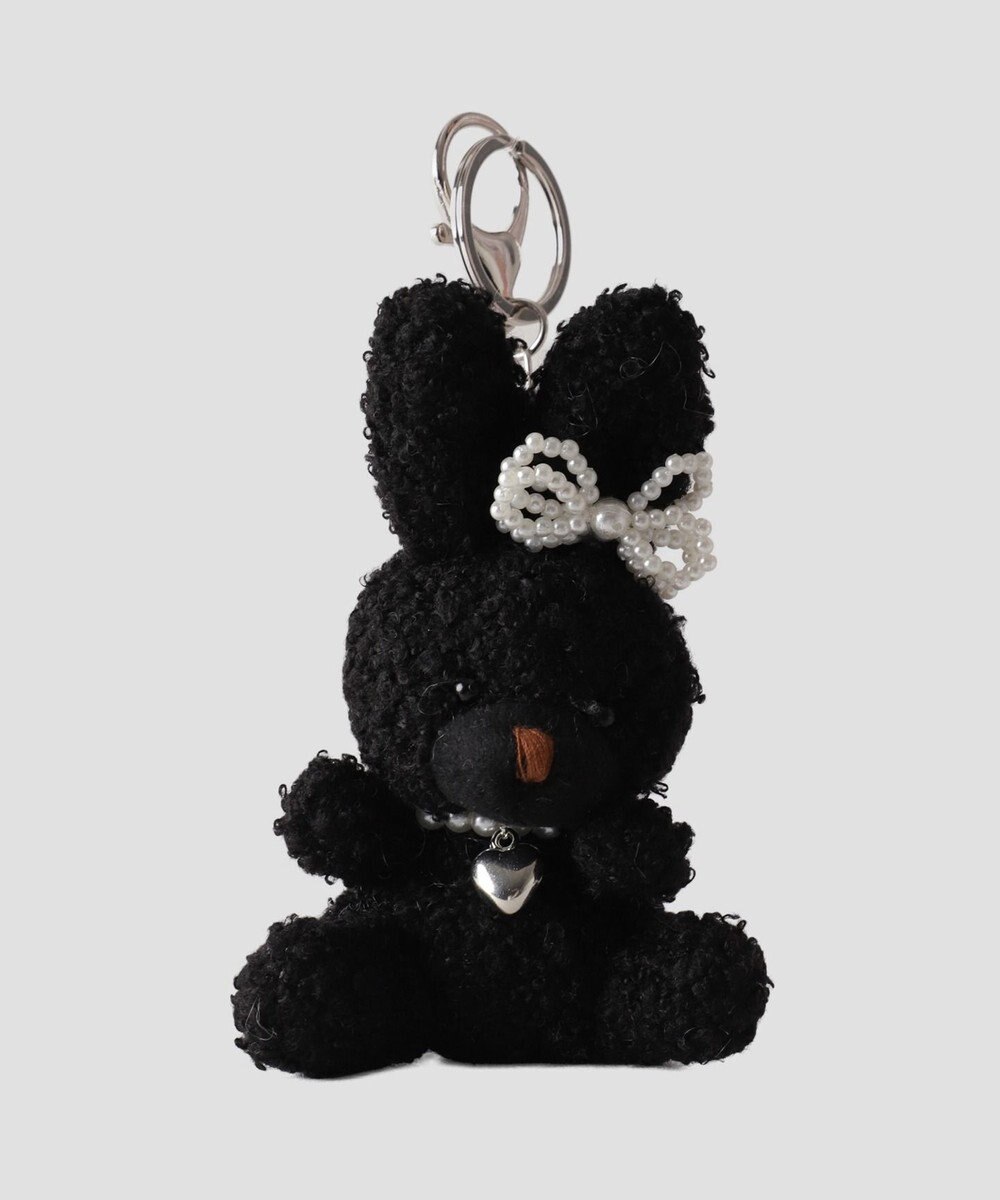 WEGO もこもこファンシーうさぎぬいぐるみキーホルダー 