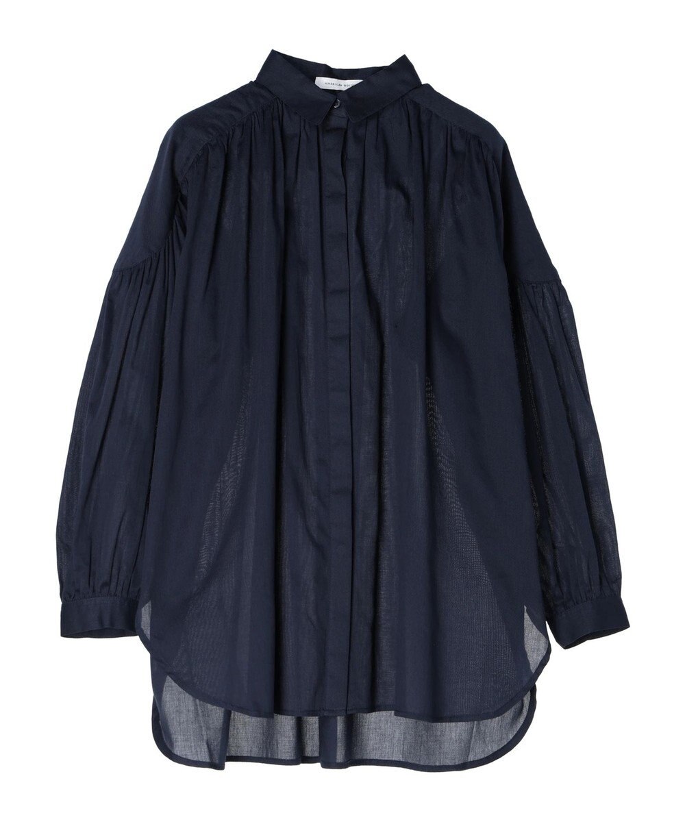 AMERICAN HOLIC カルゼギャザーシャツチュニック 