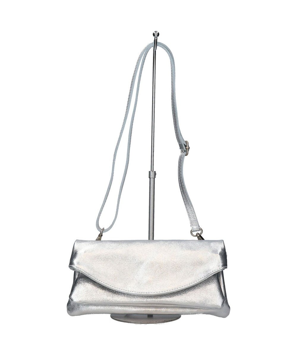 INTER-CHAUSSURES 【ANDREA CARDONE】レザーワイドショルダーバッグ 