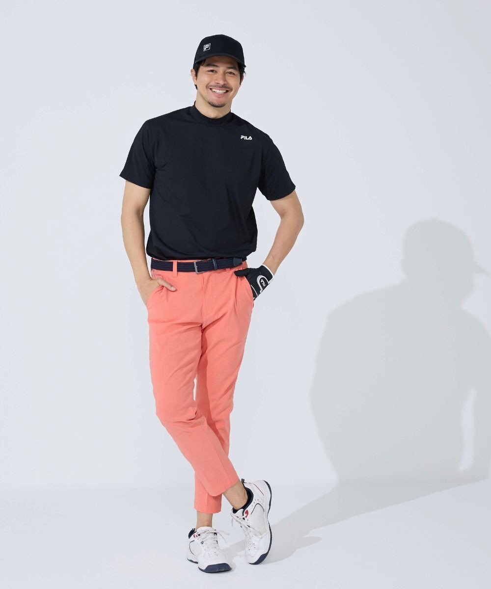 FILA GOLF／marie claire 【FILA GOLF】半袖モックネックシャツ 