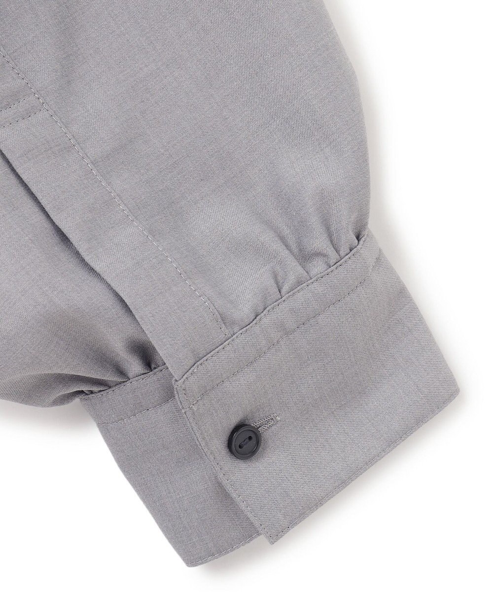 J.PRESS YORK STREET 【WOMEN】バックドレープ シャツワンピース 