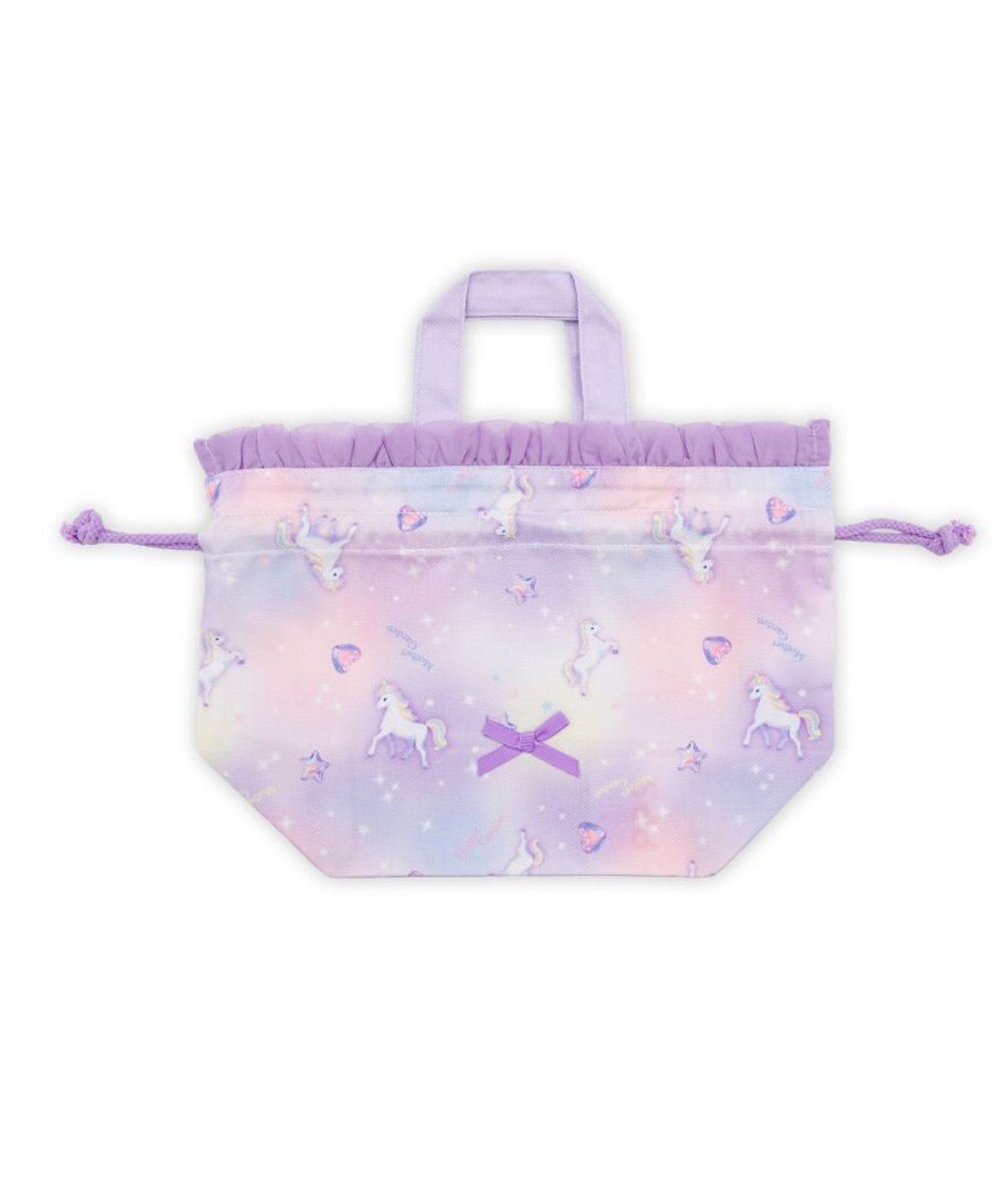 Mother garden マザーガーデン ユニコーン ランチ巾着 《ぷっくり柄》 