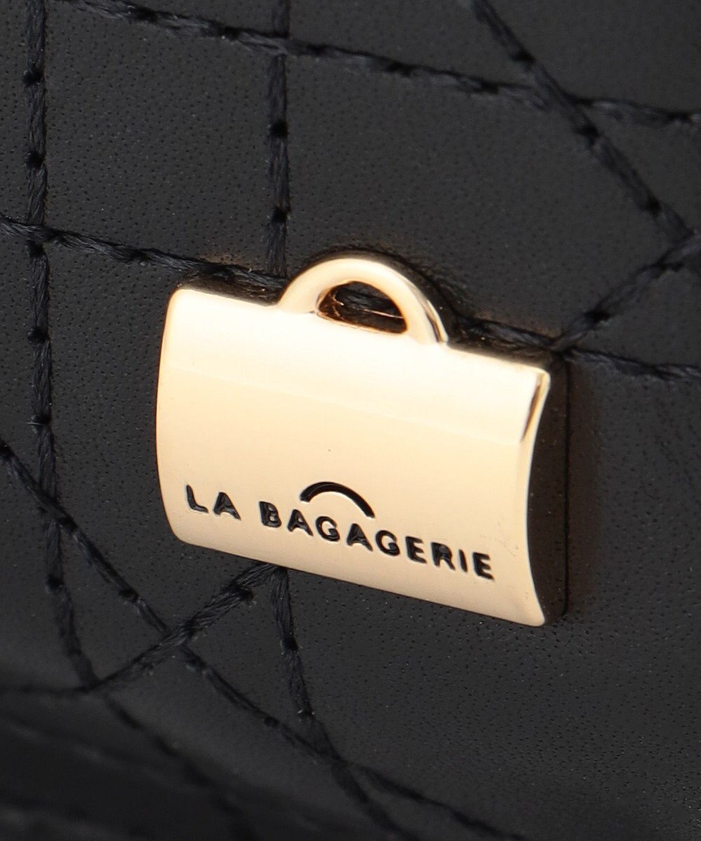 LA BAGAGERIE レザーステッチ　マルチポシェット 
