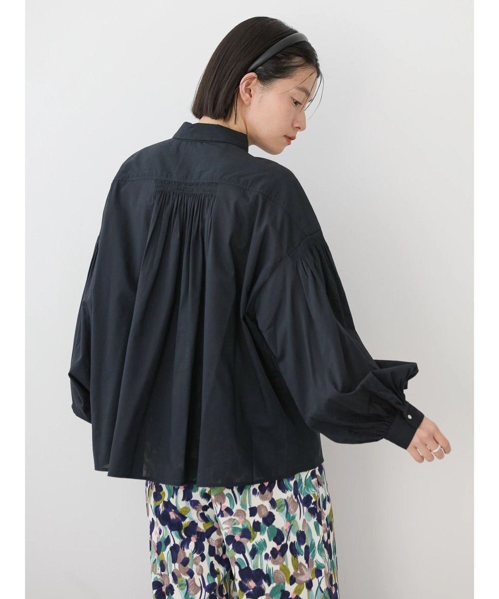 AMERICAN HOLIC ＵＶカット／接触冷感ギャザースリーブブラウス　 