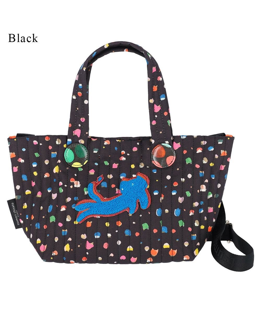 tsumori chisato CARRY きらネコてんてん ハンドバッグ 2way ショルダーバッグ 