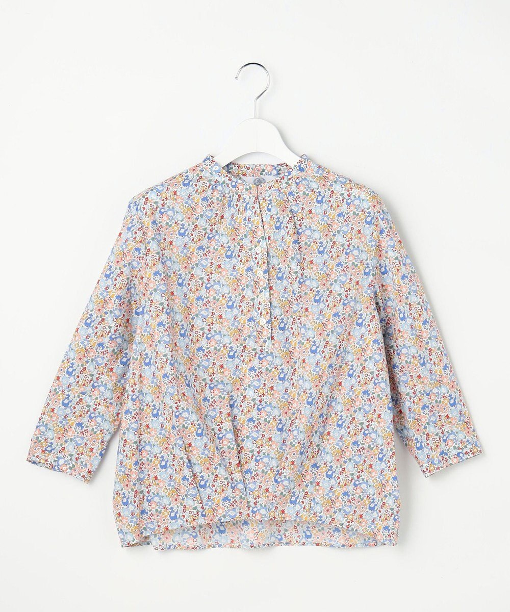 J.PRESS LADIES S Liberty Rachel & Michelle バンドカラー ブラウス 