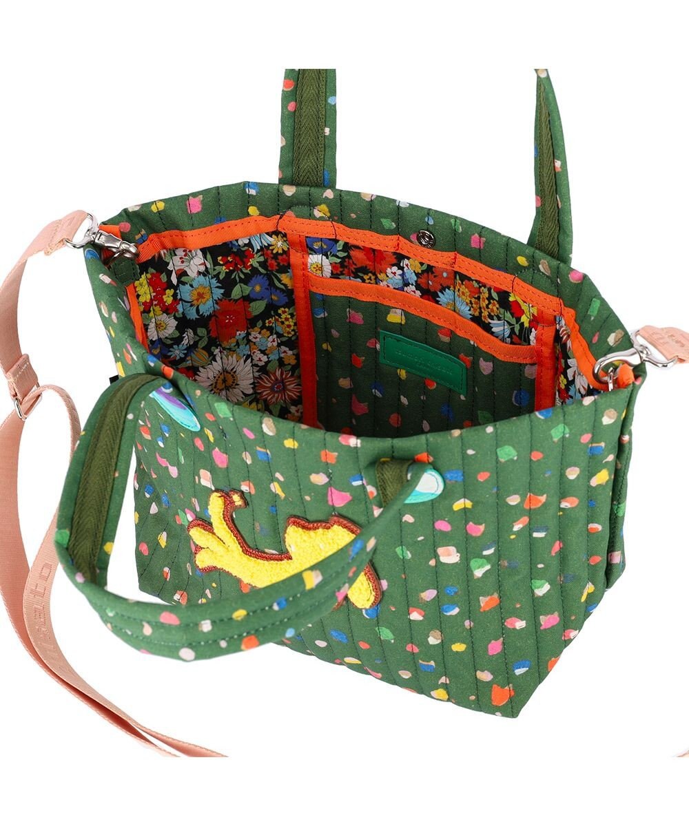 tsumori chisato CARRY きらネコてんてん ハンドバッグ 2way ショルダーバッグ 