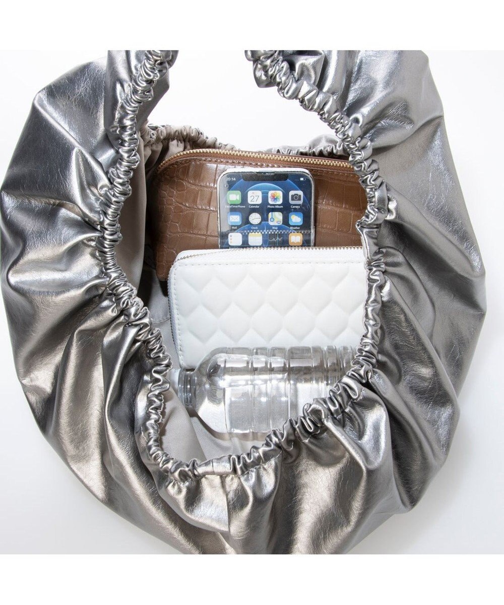 UNBILLION カシュカシュ cachecache / ギャザーサークルショルダー 