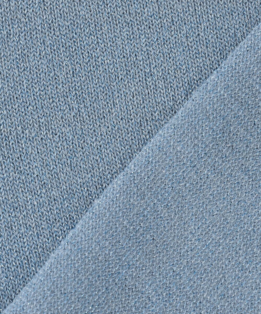 Feroux 【洗える】ラメニットカーディガン 