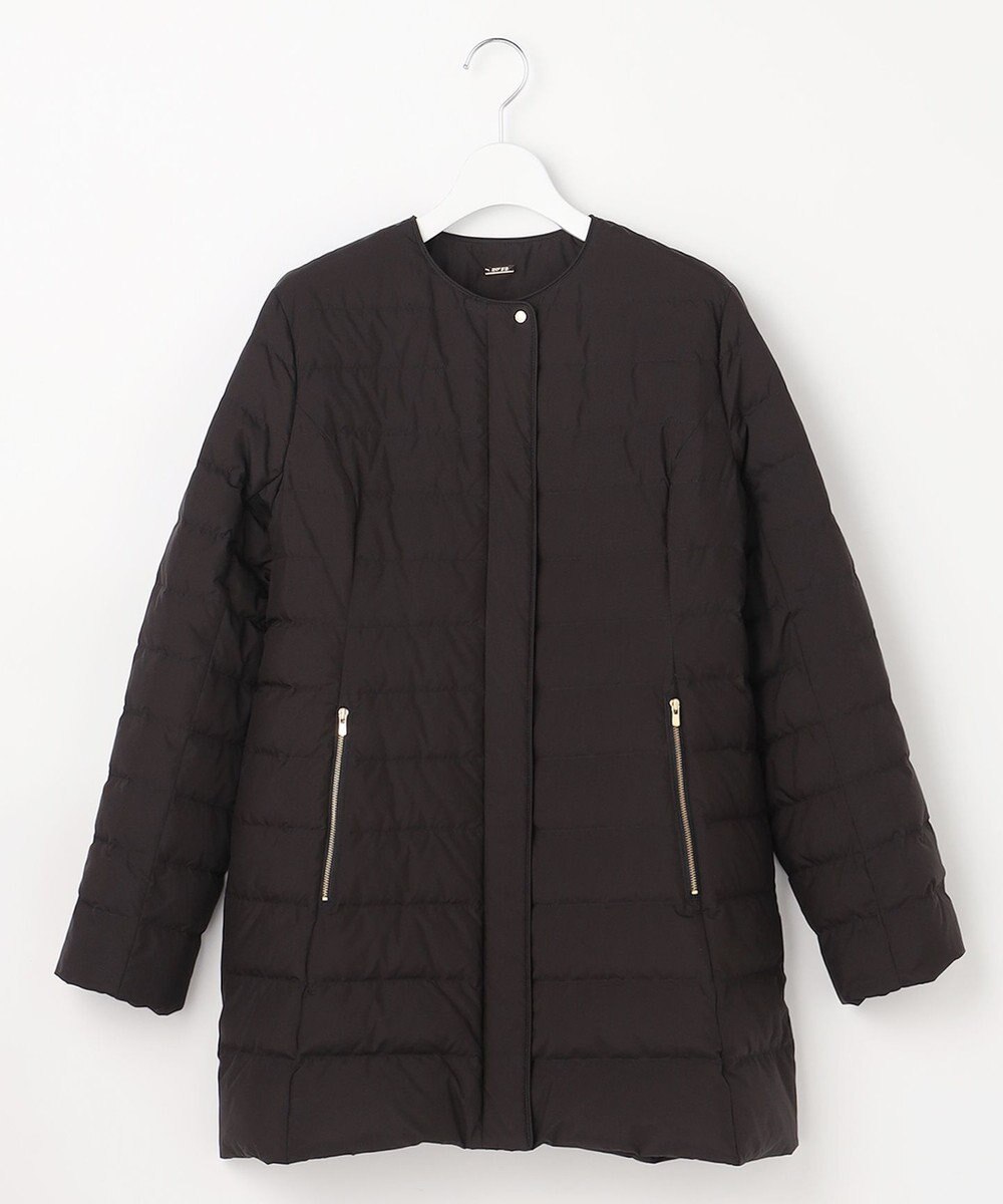 ANY SIS S 【2WAY】ノーカラーミドル ダウン 