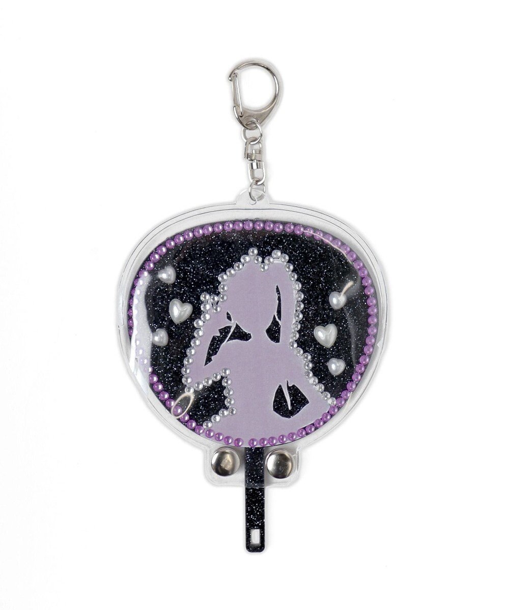 WEGO 【痛バ＆推し活グッズ】キラキラDIYうちわキーホルダー 