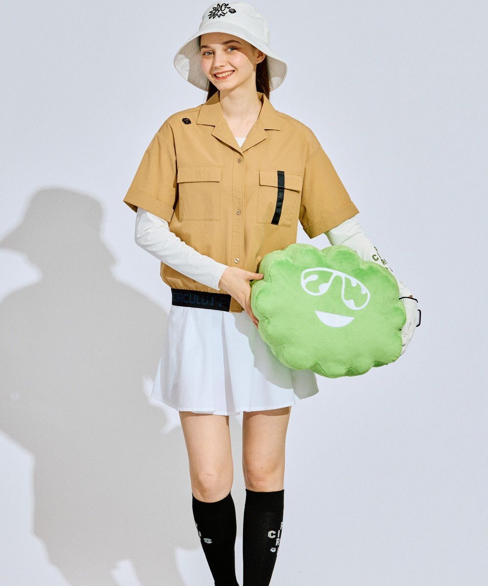 PW CIRCULUS 【WOMEN】サファリシャツ ゴルフウェア レディース 