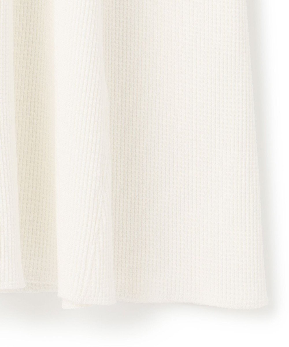 23区 L 【SLOW/洗える】ワッフルジャージー フレア ワンピース 