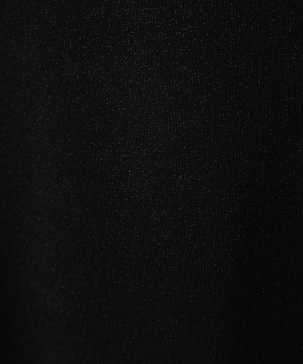 YECCA VECCA ラメ混クルーネックカーディガン 