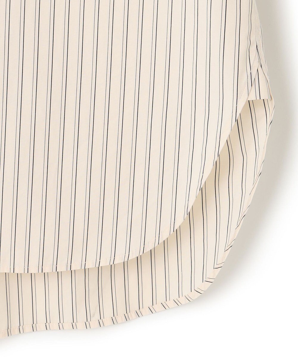 23区 S 【洗える】CANCLINI ポケット付き パールボタン シャツブラウス 