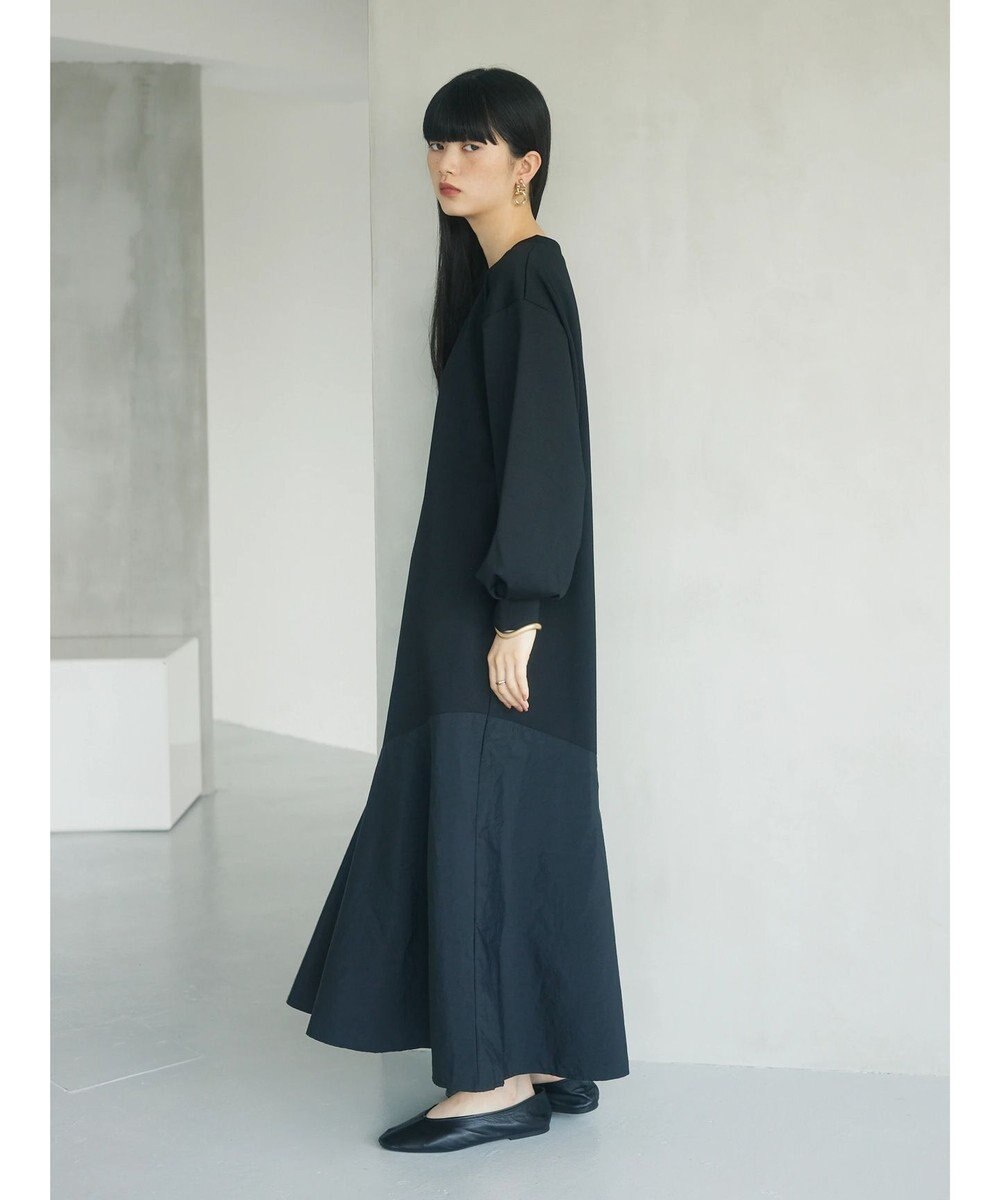 Green Parks armonia．布帛切り替えポンチワンピース 
