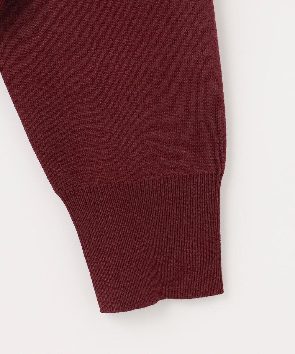 ANY 【前後着用可能/洗濯機可】２WAYパールニットカーディガン 