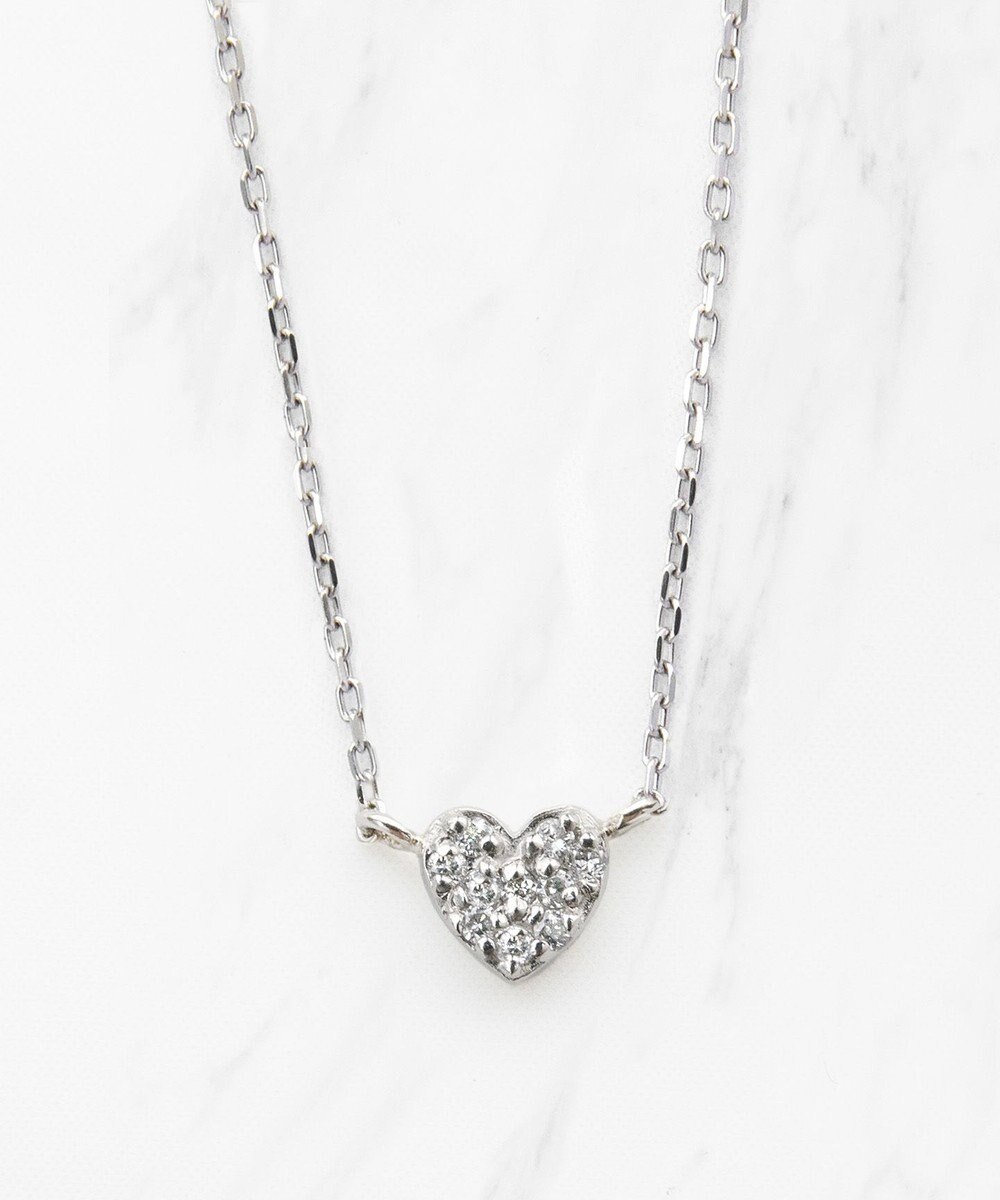 TOCCA 【WEB限定】FULL OF LOVE NECKLACE プラチナ ダイヤモンド ネックレス 