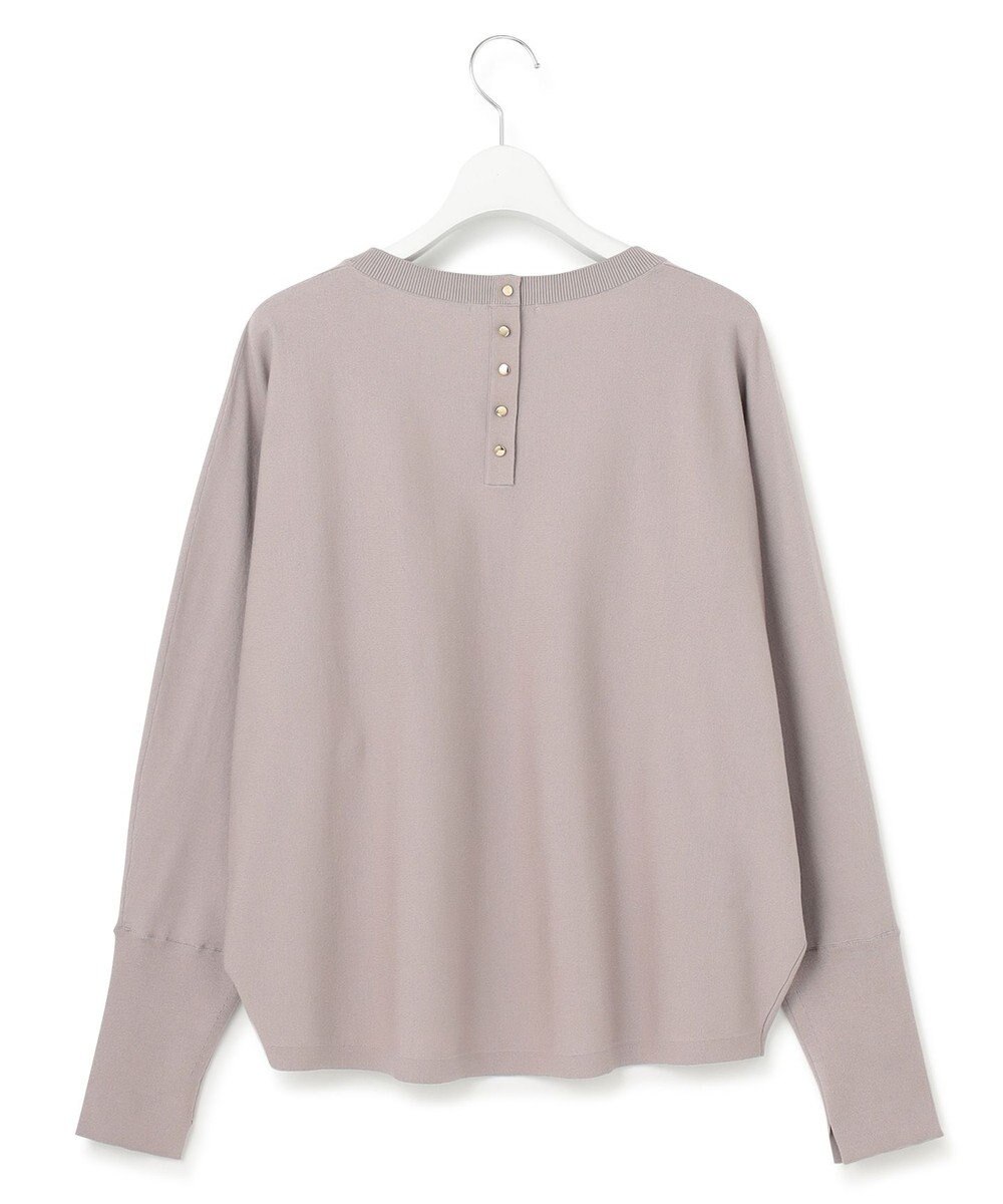 23区 【洗える/ご好評につきカラー追加】ヴィスコースストレッチ ドルマン ニット 