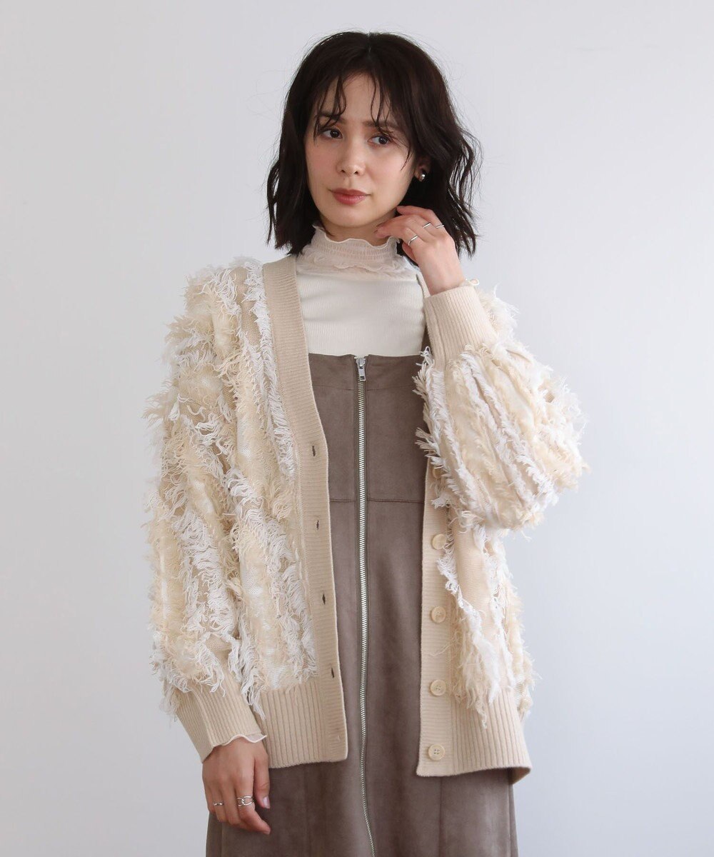 Green Parks ・ＥＬＥＮＣＡＲＥ　ＤＵＥ　フリンジジャカードカーテ 