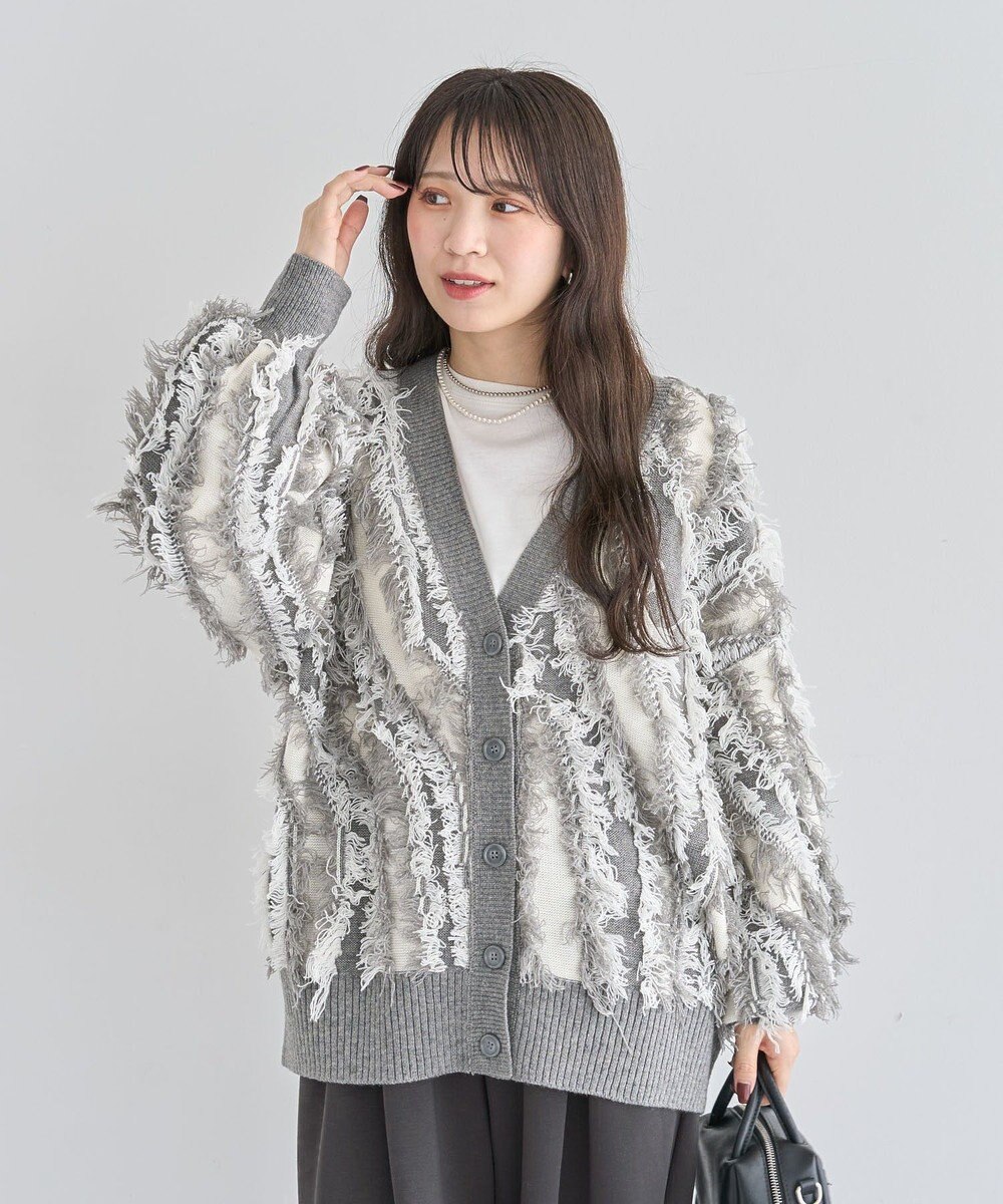 Green Parks ・ＥＬＥＮＣＡＲＥ　ＤＵＥ　フリンジジャカードカーテ 