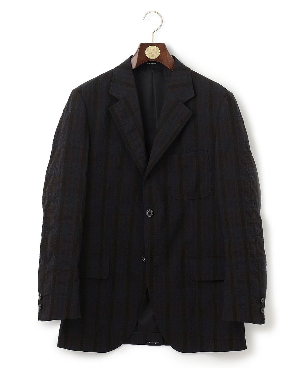 J.PRESS MEN J.PRESSアーカイヴパターン ダークチェックサッカー ジャケット 