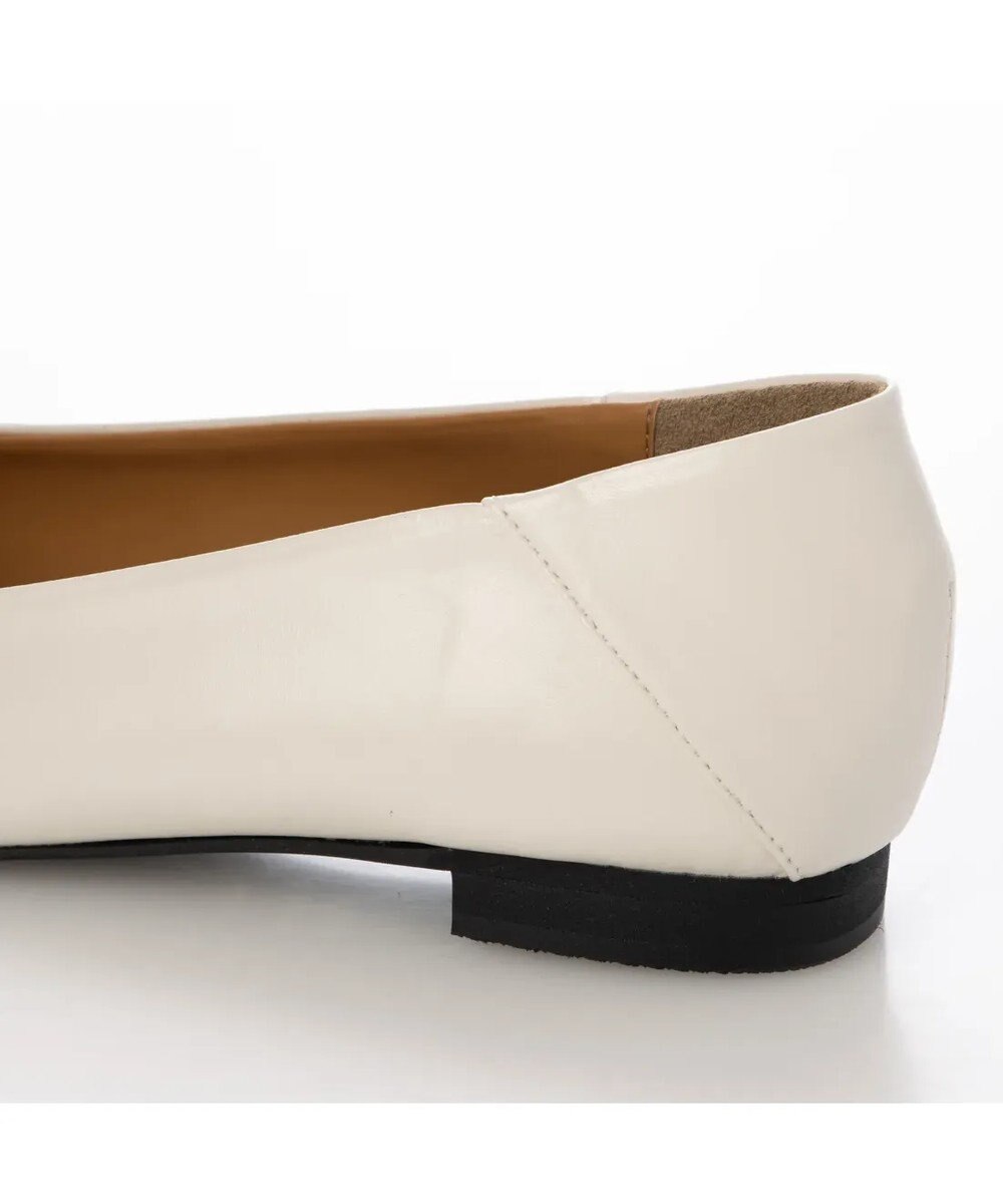 MODE ET JACOMO <carino>スクエアトゥバレエシューズ 