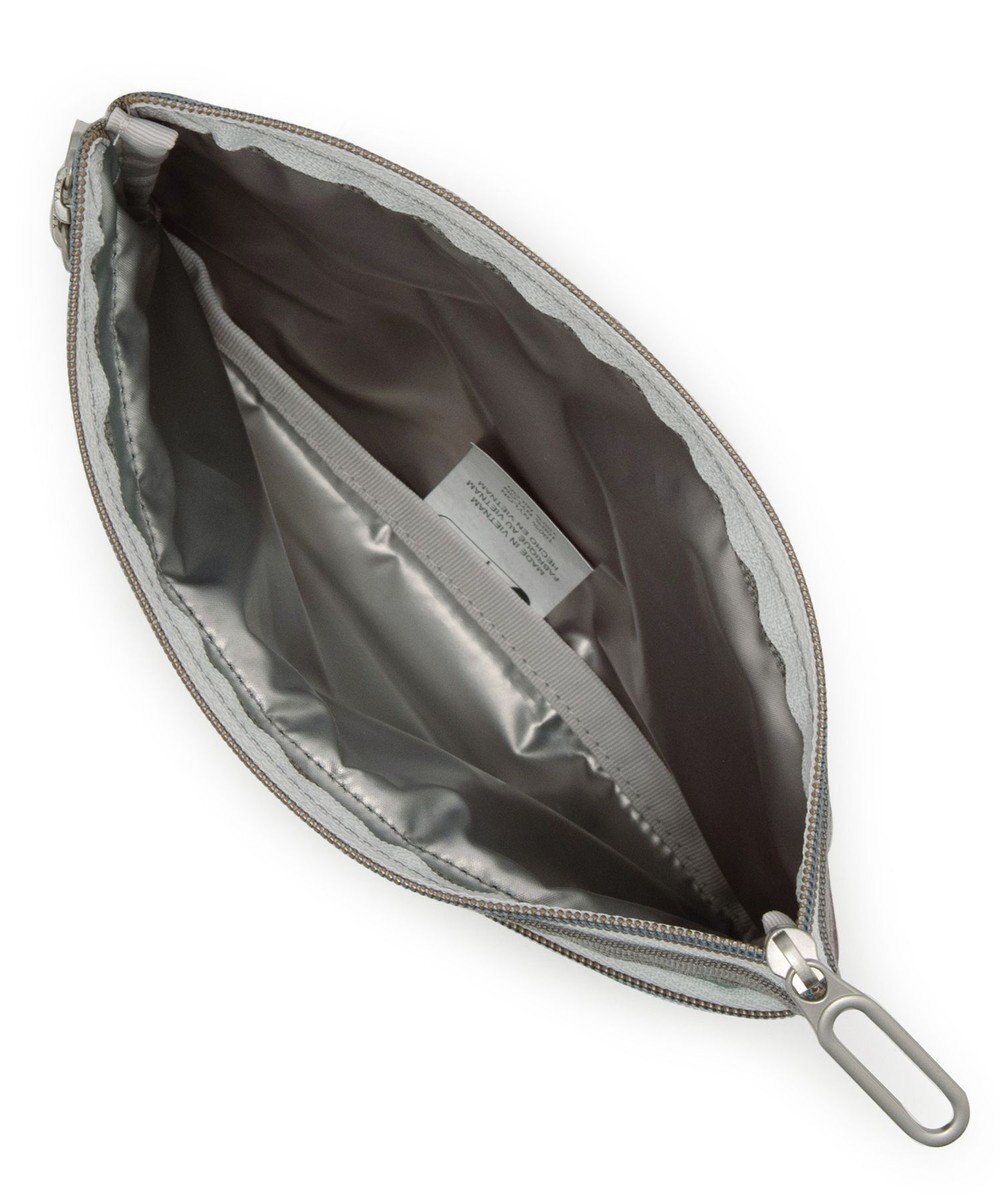 LeSportsac CLASSIC 3 ZIP POUCH/ラッシュメドウ/バーガンディC 