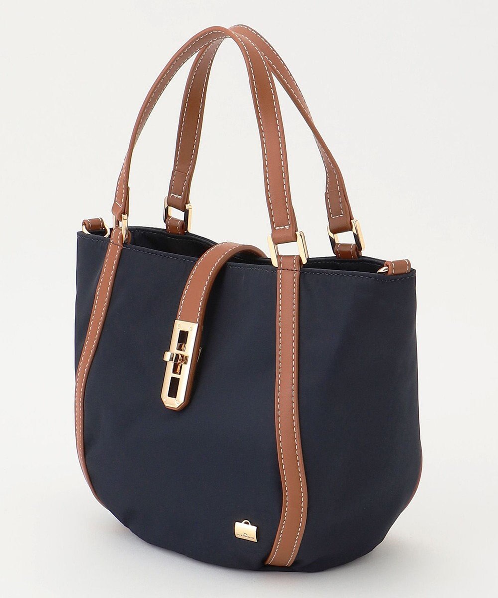 LA BAGAGERIE ひねり金具付きエレガンストート　SSサイズ 