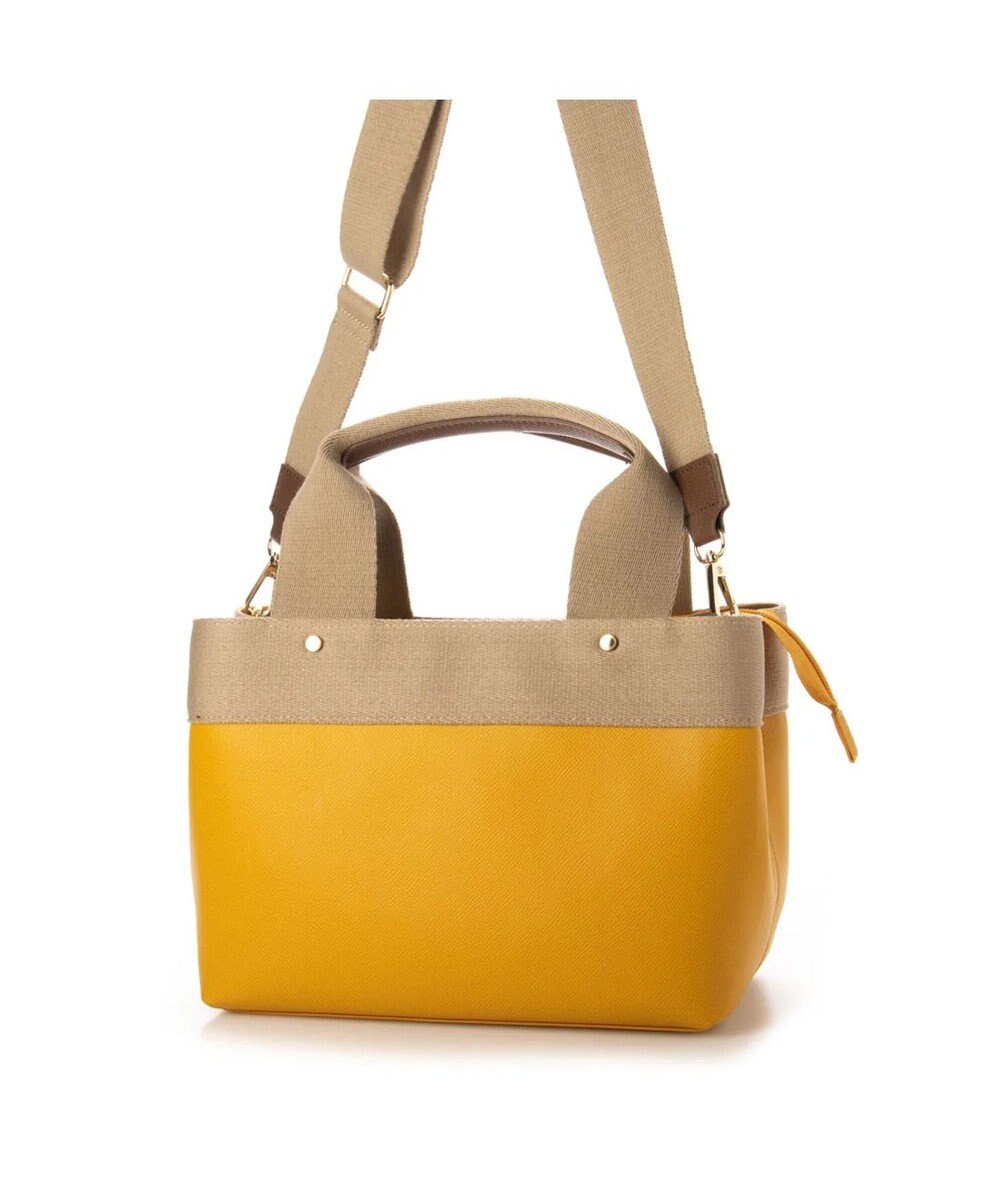 UNBILLION cachecache テープディテール2wayパーテーショントート 