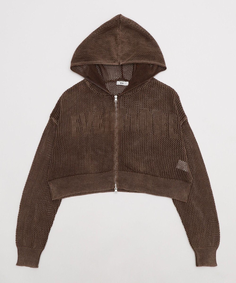 WEGO ヴィンテージウォッシュメッシュパーカー 