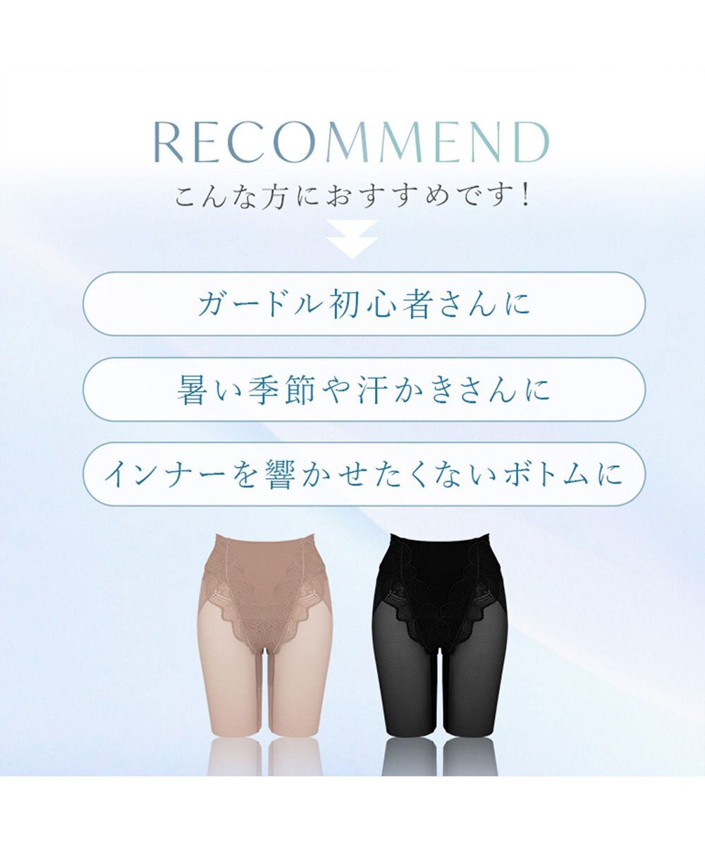 BRADELIS New York 【BRADELIS New York】メッシュシェイプガードル 1枚履き可能 補整 ガードルショーツ 太もも細見え ヒップアップ 