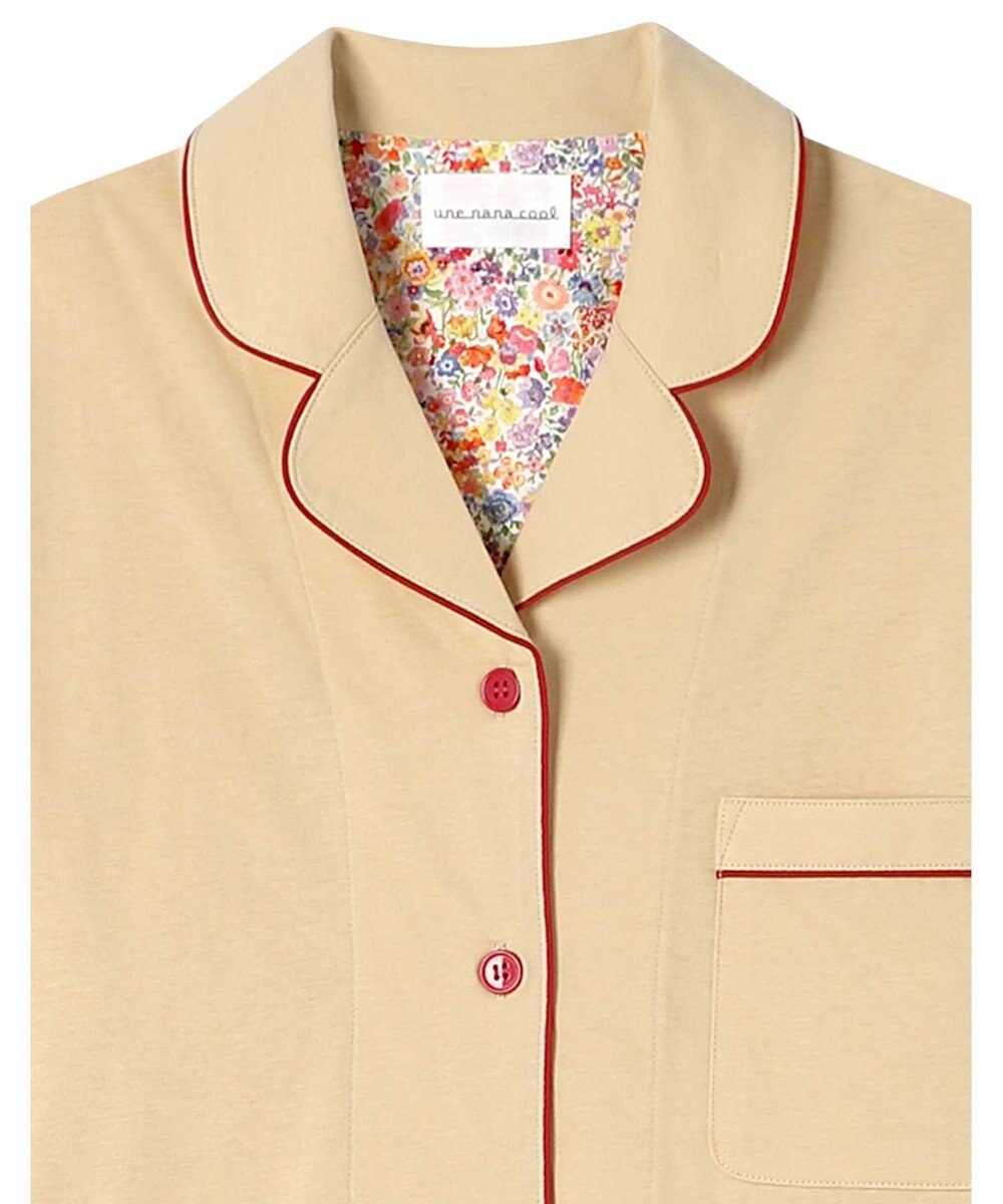 une nana cool 【綿100％】ハイゲージ天竺パジャマ　ＭＡＤＥ　ＷＩＴＨ　ＬＩＢＥＲＴＹ　ＦＡＢＲＩＣ 