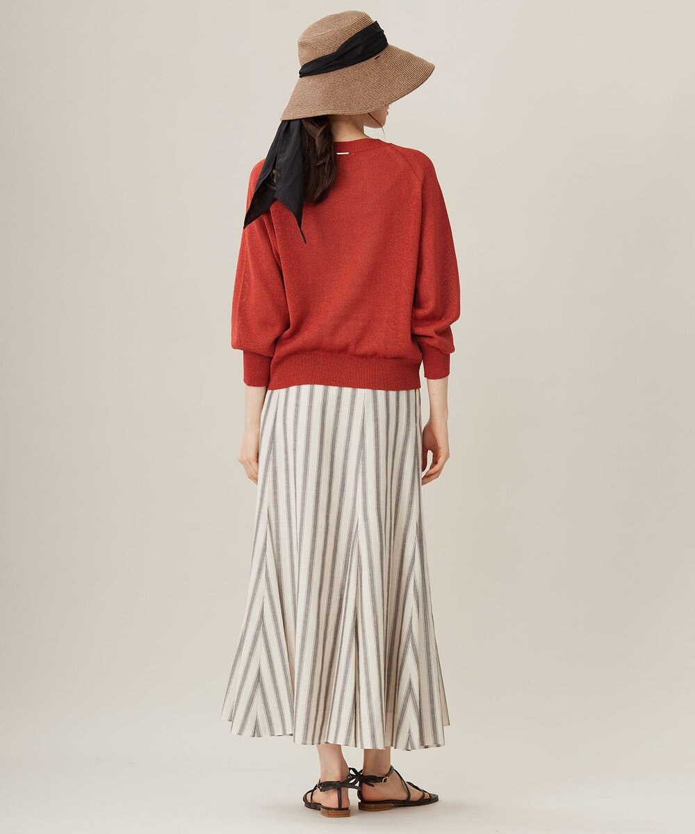 自由区 【洗える】テンセルリネン スカート 