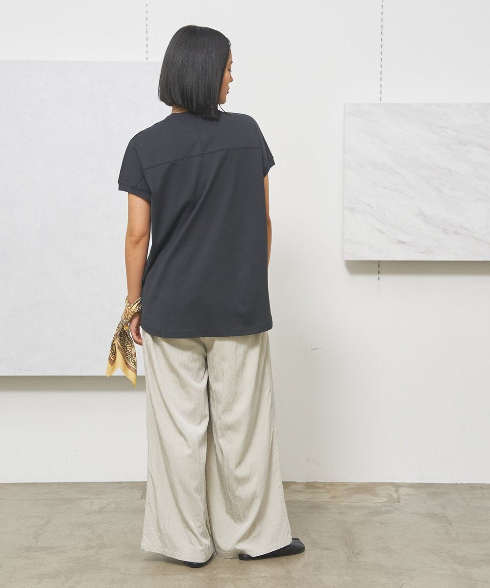 J.PRESS YORK STREET 【WOMEN】ワッシャーリラックス ワイドパンツ 