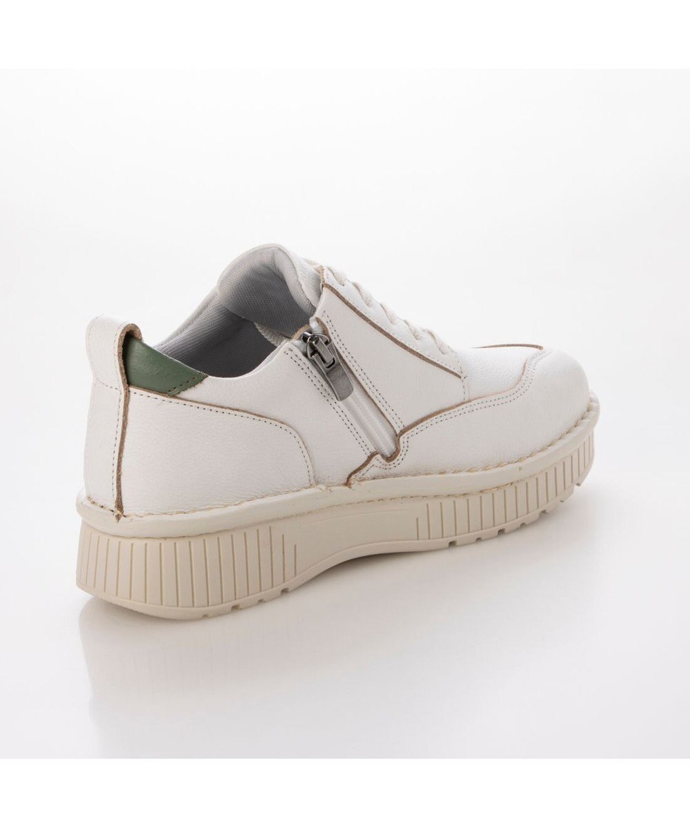 ing <ing>【サスティナブル】厚底レースアップスニーカー 