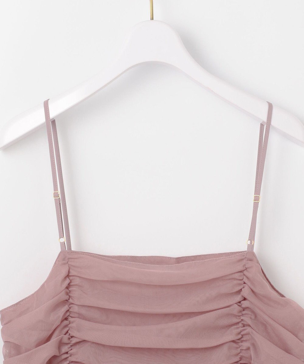 ANY SIS 【洗える】チュールレイヤード キャミソール 