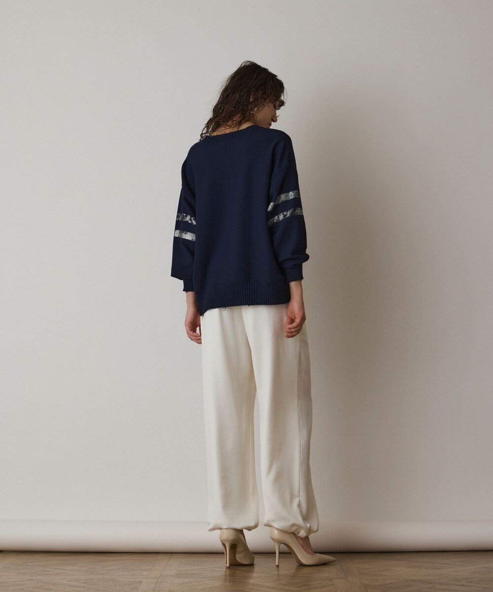 GRACE CONTINENTAL ナンバリングニットトップ 