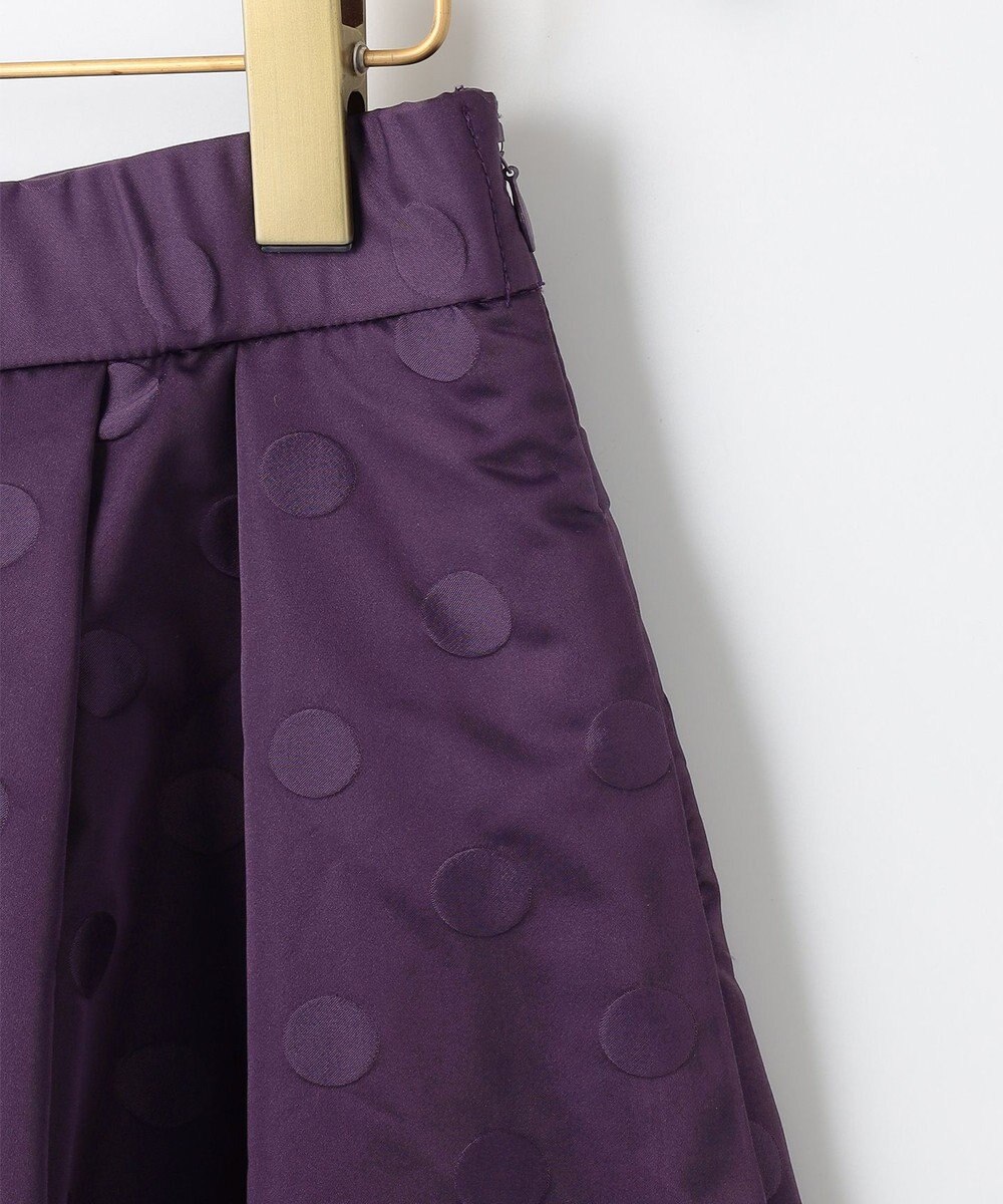 組曲 ドットジャガード フレア スカート 