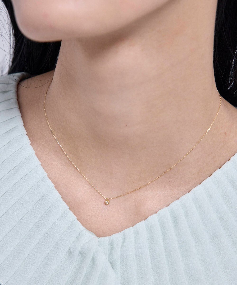 TOCCA 【WEB限定】FLORA K18 DIAMOND NECKLACE K18 ダイヤモンド ネックレス 