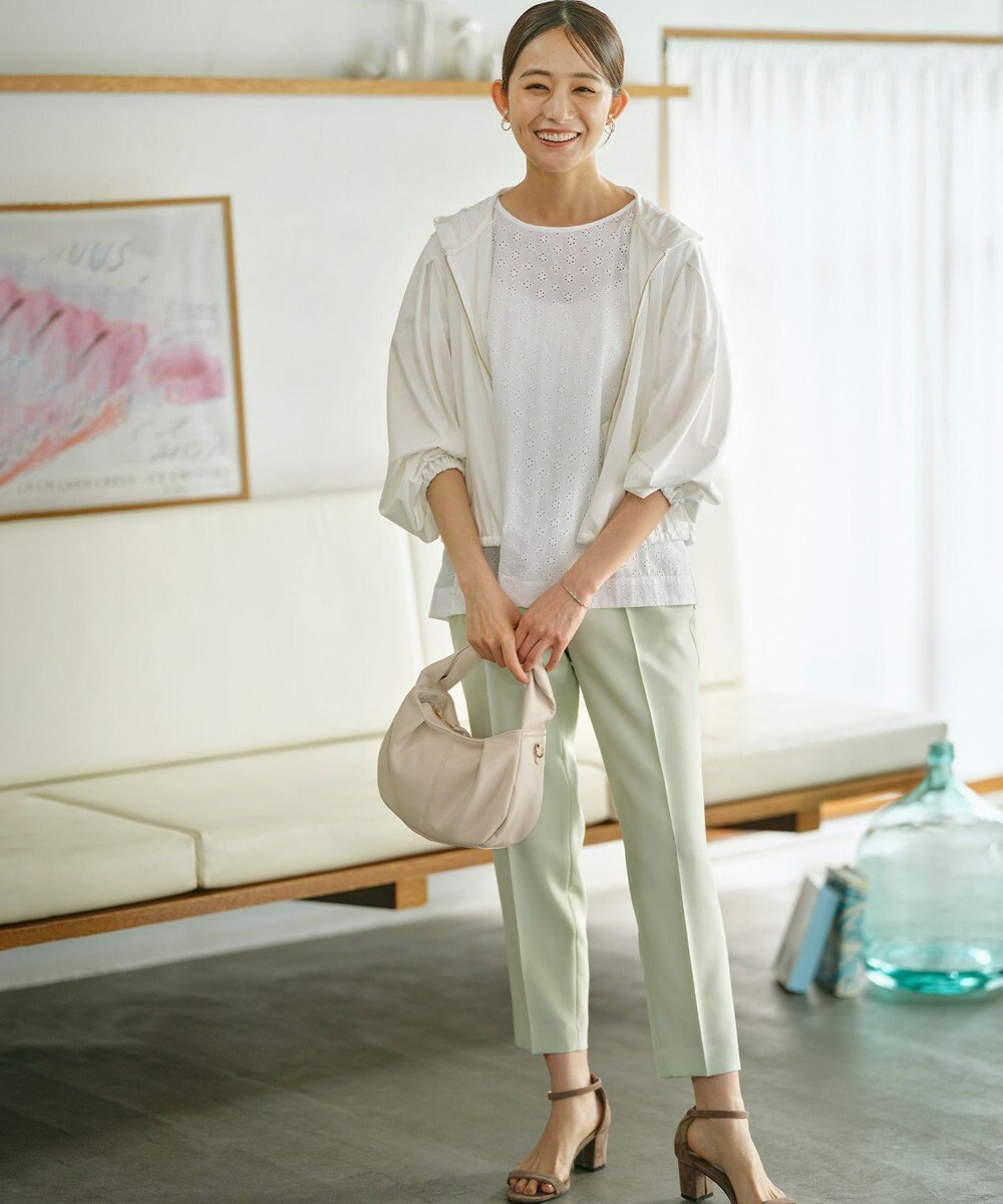 組曲 L 【UVケア・WEB限定】ライトジャージーパーカー 