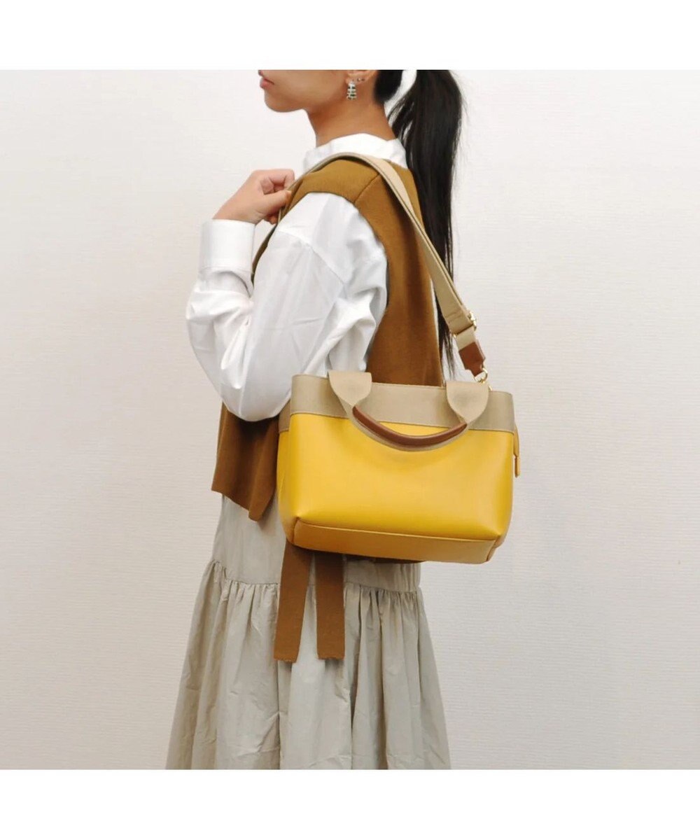 UNBILLION cachecache テープディテール2wayパーテーショントート 