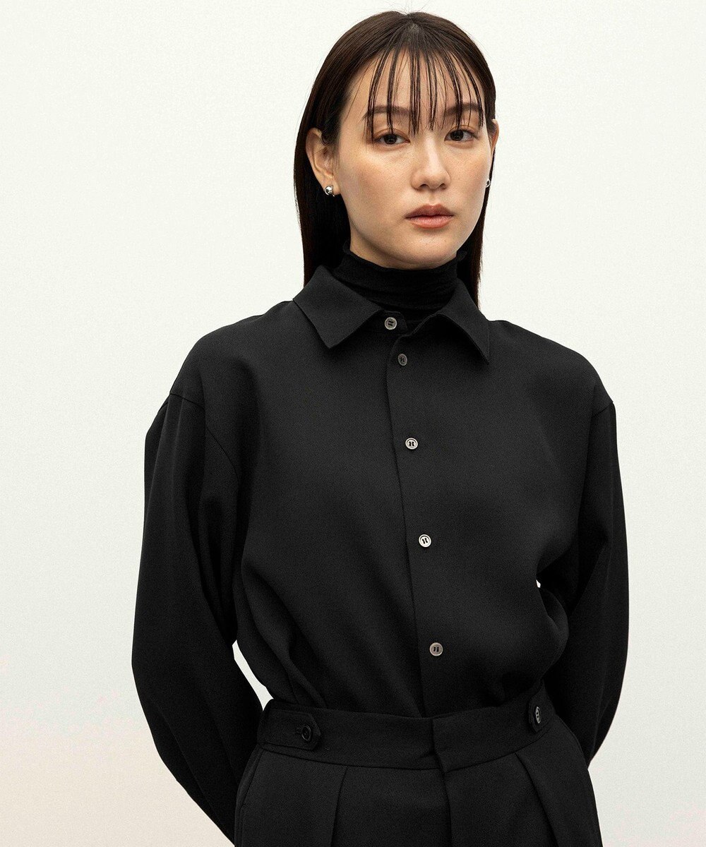 NAVE 【ReNAVE】ウォッシャブルツイル シャツ 