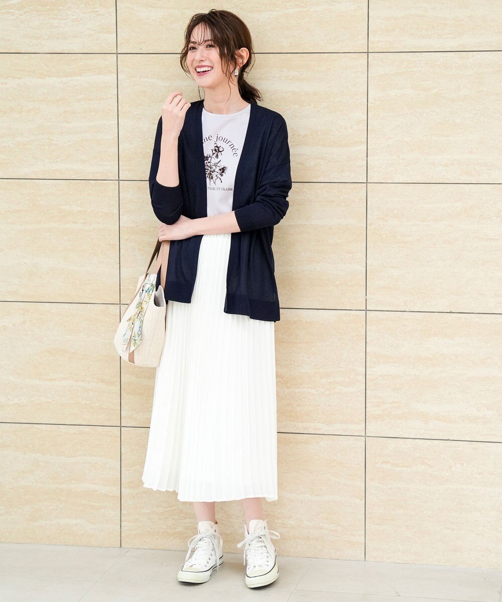 ANY SIS エアリープリーツ スカート 