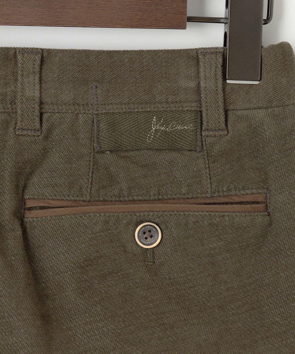 JOSEPH ABBOUD 【キングサイズ・ウエストも伸びる！/ストレッチ/暖かい/オーガニック】オーガニックカルゼストレッチ パンツ 