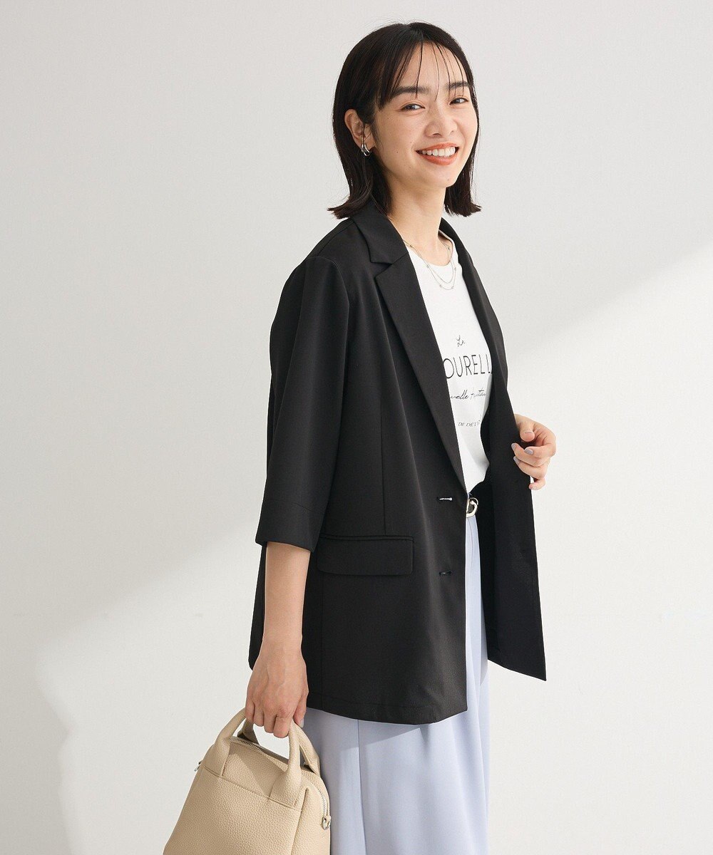 Green Parks シングル半袖ジャケット 