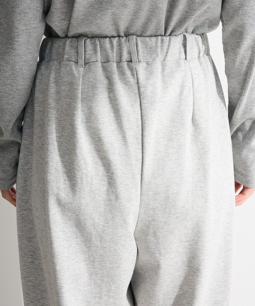 Green Parks タックワイドスウェットパンツ 